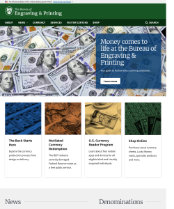 Bureau of Engraving and Printing | Moneyfactory } | WezByte